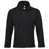 Jacket Engel Fleece Jacket 100% Virgin Wool Natural L Black Melange