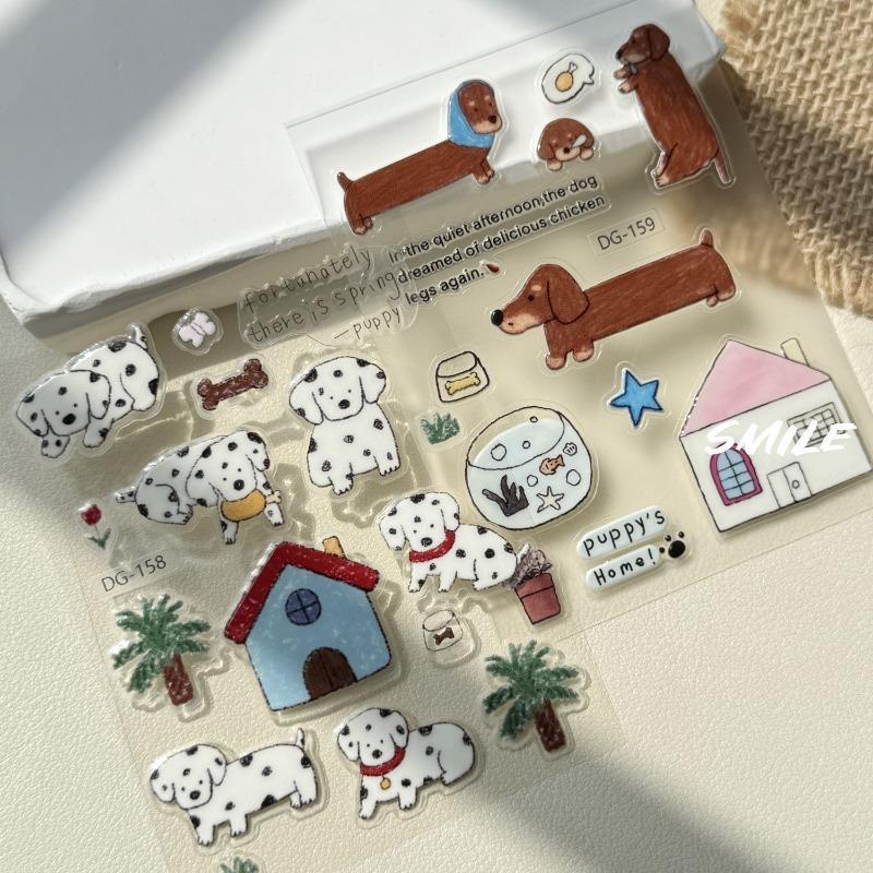 Милый торт пруд желаний 3D рельефная смоляная наклейка чехол для телефона для девочки ноутбук прозрачная желейная наклейка канцелярские товары блокнот DIY украшение