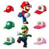 Кепка Super Mario Brothers в стиле хип-хоп и аниме с изогнутым козырьком и круглой тульей