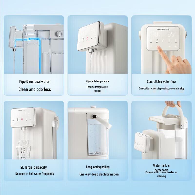 Morphy Richards Instant Hot Water Dispenser & Baby Formula Maker CN plug (adapter included)