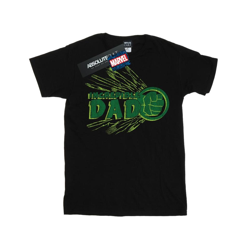 Marvel Mens Hulk Incredible Dad T-Shirt