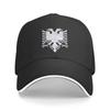 New Tripped Albanian Double Eagle Baseball Cap Summit President Proud Albanian Women's Adjustable Unisex's Hat Sunscreen