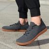 Мужские повседневные туфли на плоской подошве с широкими ладонями, белые туфли для вождения, серые кроссовки для ходьбы, черные кроссовки для фитнеса, большой размер
