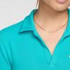 Nike Спортивная одежда Основы Футболка-поло Женская Сине-зеленая DV7885-345