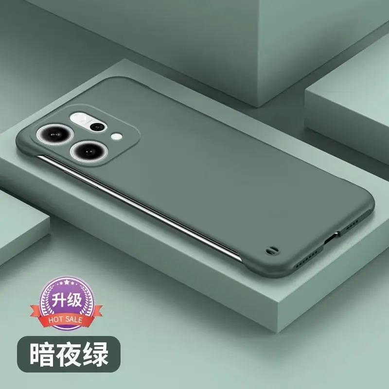 Применимо к чехлу для мобильного телефона opporeno11pro, безрамочный жидкий чехол Reno11 противоударный, продвинутое ощущение твердый por.