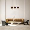Lampa wisząca Bans PND-27467-3-BK-GD Italux