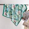 New Fashion Luxury Printed Square Scarves Women's Silk Floral Bandana Small Neckties Hairbands Bags Foulard Shawl