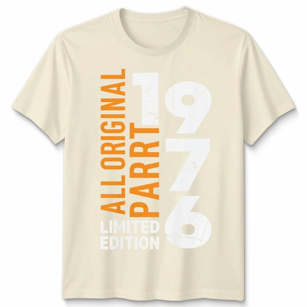 Vintage 1976 50th Birthday Gifts Unisex 50 Years Old Tshirt