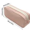 Large Capacity Pen Bag Zipper Design Stationery Organizer New Pencil Case  Students