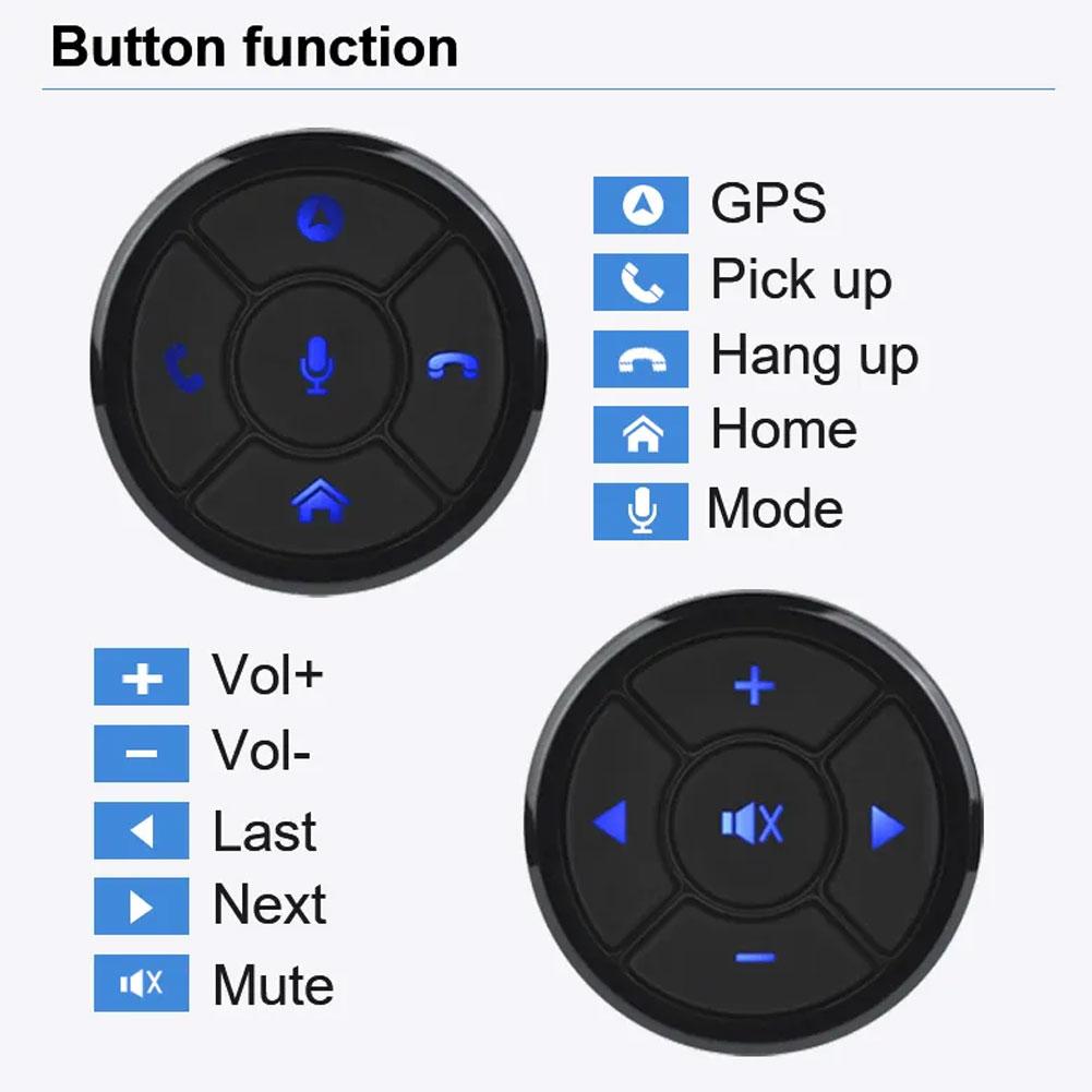 10 клавиш беспроводной автомобильный руль кнопка управления для автомобильного радио DVD GPS мультимедийная навигация головное устройство кнопка дистанционного управления