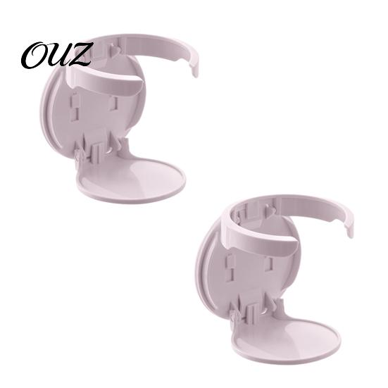 Space Saving Drink Mount 2PCS Foldable Wall Mounted Cup Holder, Adhesive Heavy Duty Vehicle Support Stable Compact Rack for Coffee Mugs Water Bottles