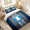 Bedding Set 1 Duvet Cover 2 Pillowcases Malmö FF Print Bedroom Home Decoration