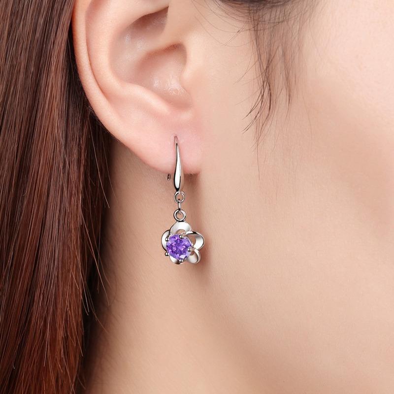 Lindon Copper Alloy Zircon Earrings Drop Earrings For Women Wedding Party Gifts