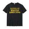 Quentinen And Tarantined By Writtin Directino - Funny Meme T-Shirt Tops Tees Hot Sale Normal Cotton Men T Shirt Crazy Oversized