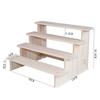 Solid Wood Handmade Frame for Household Window Display CHILDREN'S Storage Props Splicing Car Model Ladder Display Rack