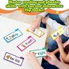 30 Read and Rhyme Flip Books Word Family Flip Books Letter Sounds Flash Cards Kindergarten Sight Vocabulary Flash Cards