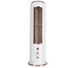 Desktop Bladeless Fan 3 Speed Wind Tower Shaped USB Rechargeable Fan with Remote Control for Summer