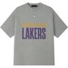 Essentials x NBA Lakers Футболка 90-х Бетонно-серый Мужские Топы Серый 125NB252005F