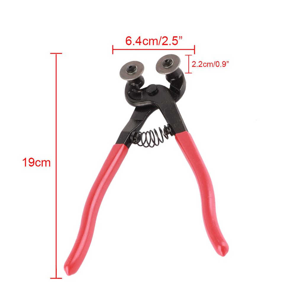 200mm Heavy Duty Glass Mosaic Cut Nippers Ceramic Tile Wheel Wheeled Cutter Pliers Tool New