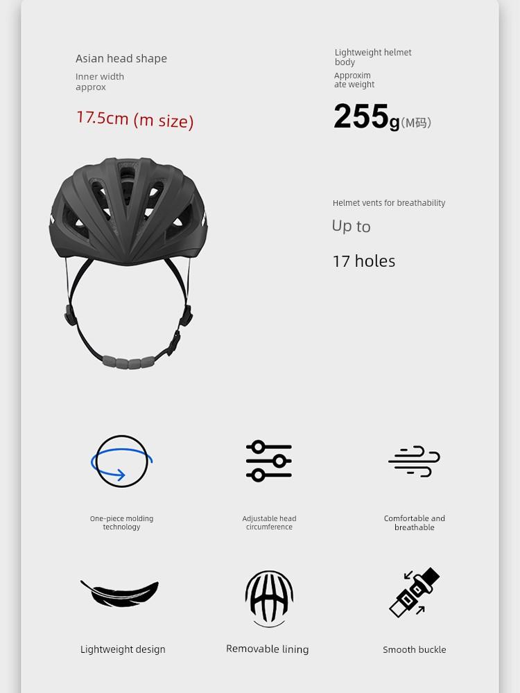 Gub Cycling Helmet D51 Mountain Bike Road Bike Dual-Mode Aerodynamic One-Piece Bicycle Safety Helmet for Men and Women
