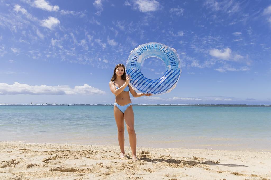 Надувной круг Igarashi 100 см с веревкой RLC-105V