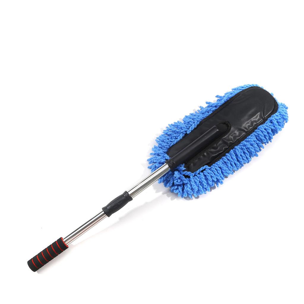 Car Washing Mop Scalable Handle Dust Remover Wax Brush Microfiber Auto Cleaning Kit Soft Hair Duster Brushes Wash Tool