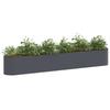 Raised Garden Bed Garden Anthracite 280 x 40 x 40 cm