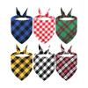 2PCS Pet Bandana for Cat Dogs Christmas Festival Party Props Dog Bandanas Scarf Triangle SalivaTowel Pet Holiday Collar