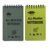 All Weather Waterproof Notebook Small Spirals Notebook Pocket Notepad Write In The Rain Notebook Field Notebook for Home