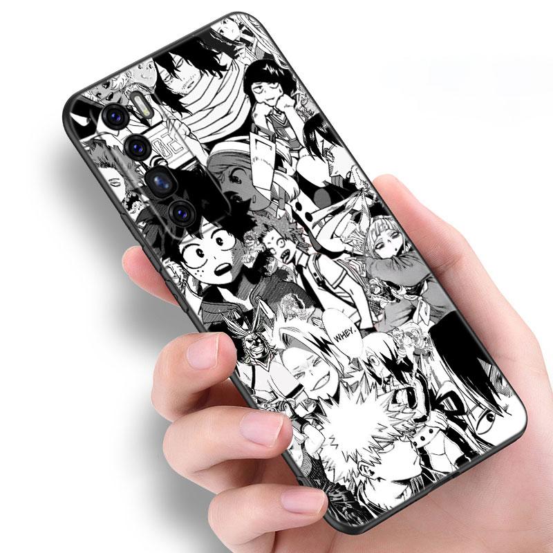 Чехол с героями комиксов аниме для Huawei NOVA 8 9 Pro 8i 7i 7SE Y60 5T Mate 40 30 20 10 Lite Honor 50 30 Premium Pro Plus 30S мягкий чехол