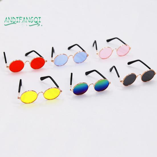 Солнцезащитные очки для домашних животных Стильные привлекательные аксессуары для домашних животных Классические солнцезащитные очки для собак и кошек для декора