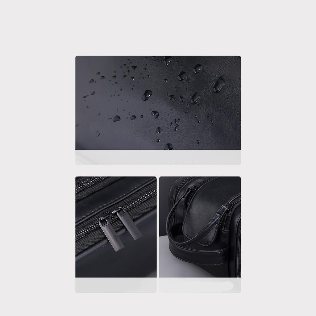 Карманы ПУ Косметичка Женская Мужская Дорожные Принадлежности Сумка для Макияжа Водонепроницаемый Органайзер для Косметики и Средств для Умывания