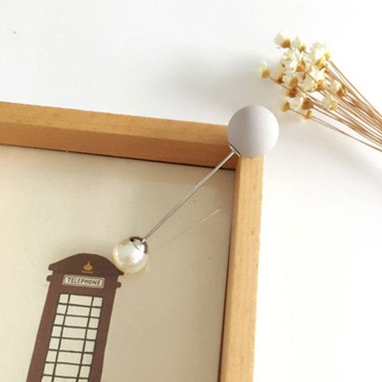 Модная брошь из искусственного жемчуга, булавка для женщин, куртка, пальто, украшение, ювелирный подарок