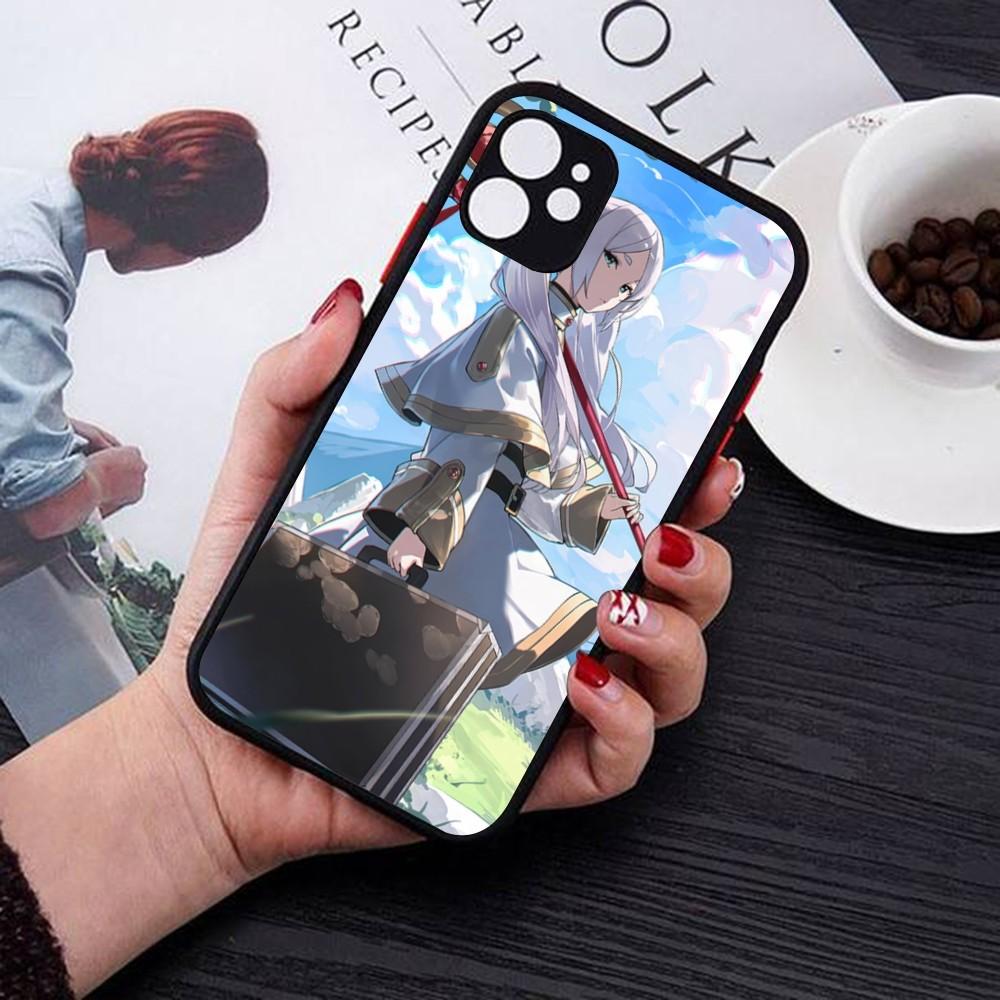 Горячий японский аниме-комикс Фрирен Чехол для телефона Для IPhone 14 11 12 13 Mini Pro Max 8 7 Plus X XR XS MAX Полупрозрачная матовая крышка
