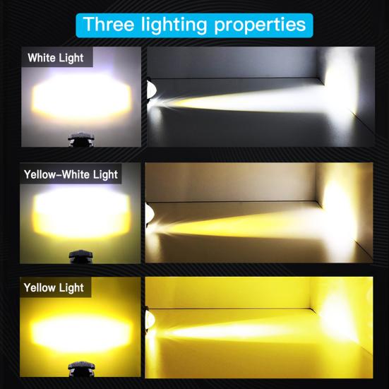 Замена продолжительности жизни прочного цвета фары мотоцикла двойная