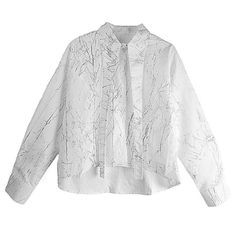 Xitao Свободная нестандартная женская рубашка GJ1068