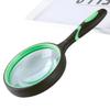 1Pcs Antique Mahogany Handle 10X Magnifying Glass Portable Eye Loupe  For Reading Book