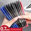 5Pcs 0.7mm Ball Point Pen Smooth 0.7mm Oil Pen School Supplies Stationery Sign Pen Business