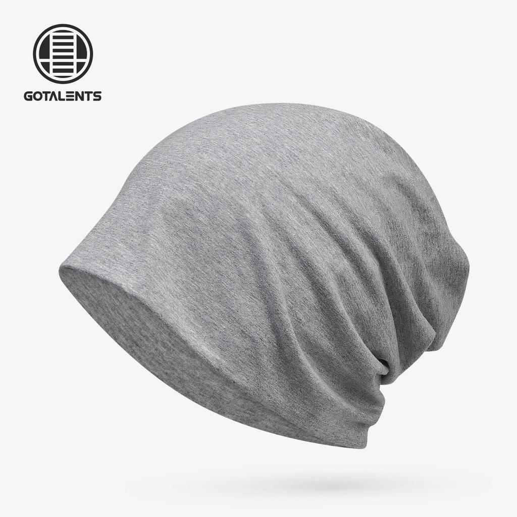Versatile Cotton Beanie: Thin, Cuffed, Plain Style for Men & Women