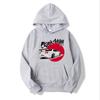 New Retro Tokyo Car Fashion Print Casual Pullover for Men's Spring and Autumn Street Clothing Japanese Top Hoodie