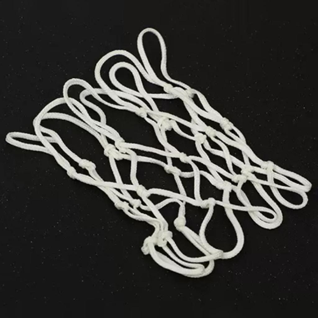 Nightlight Basketball Net Replacement Nylon Glowing Basketball Hoop Rim Net Standard Size Glowing Basketball Net