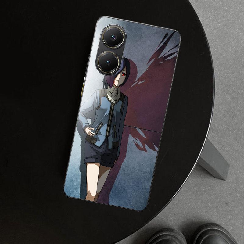 Чехол для телефона Ghoul Tokyo Touka Kirishima для Xiaomi Poco X6 X5 X7 Pro F7 Ultra Redmi 15C 15 13C 13 12C 12 10C 10 10A 9C 9A 9