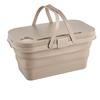1pc Portable Collapsible Large Capacity Picnic Basket, Collapsible Plastic Storage Basket for Outdoor Party Home Party Barbecue