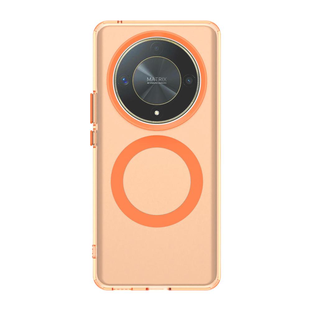 Матовый чехол Magsafe для телефона Honor X9b Magic6 Lite X50 Защитный чехол Магнитная беспроводная зарядка Ударопрочная задняя крышка