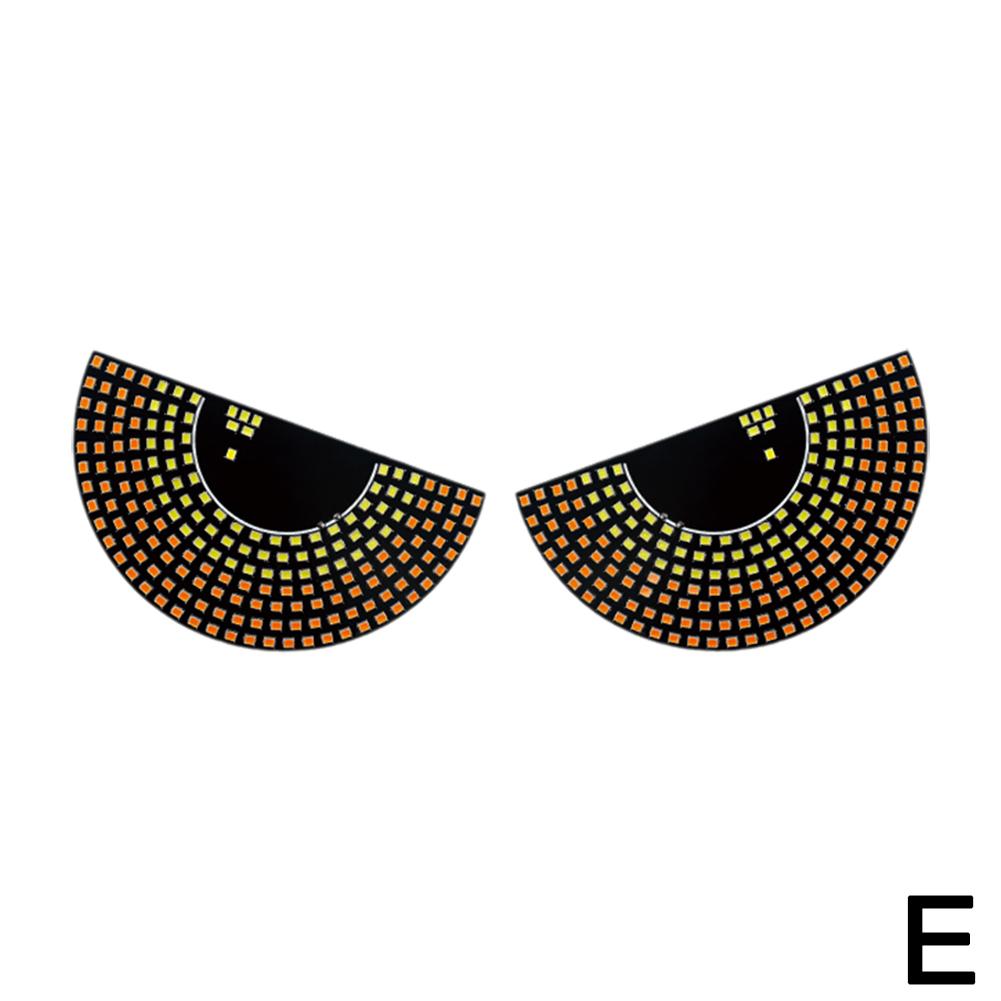 Car Windshield Glow Flexible LED Panel Devil Eyes Light LED Signal Lights Flashing LED Decoration Light For Car Windshield F6V0