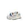 Anta Kids Synthetic Leather Comfortable Soft Sole Non-Slip Warm Low-Top Walking Shoes Baby Shoes Ivory-White Dusty-Blue 312440070N-1
