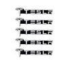 DEVENTORZ Tesla Car Horn Logo Sticker Car Logo Decoration Sticker Set of 5 3D