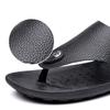 Summer Genuine Leather Slippers Men's Non-slip Flip-flops Fashion Casual Leather Slippers Sandals Men's Shoes