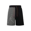 Casual Colorblock Drawstring Sports Shorts Men Bottoms Black DJ0186-010