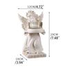 Decorative Angel Candle Holder Nordic Angel Display Holder Resin Angel Ornament  Table